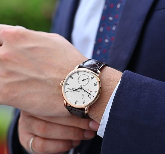 Frédérique Constant Slimline Men's Brown Watch FC-723WR3S4