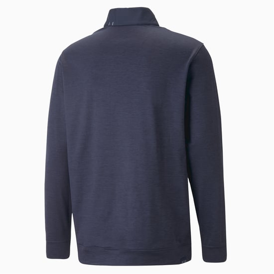 PUMA Mens Cloudspun Colourblock Quarter-Zip Golf Sweatshirt - Image 2