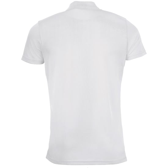 SOLS Heren Performer korte mouw Pique Polo Shirt (Wit) - Image 3