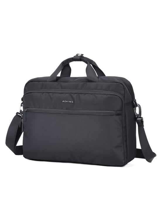 Aoking Briefcase Unisex BLACK - Image 2