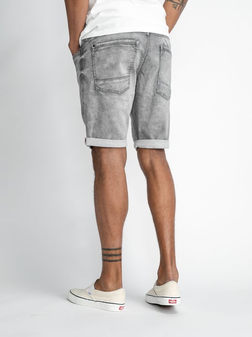 Petrol Industries - Heren Jackson denim short - Grijs - Image 4