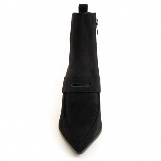 Montevita Heel Ankle Boot Caria In Black
