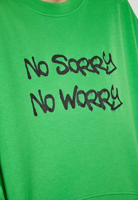 Mymo Sweatshirt women green - Image 3