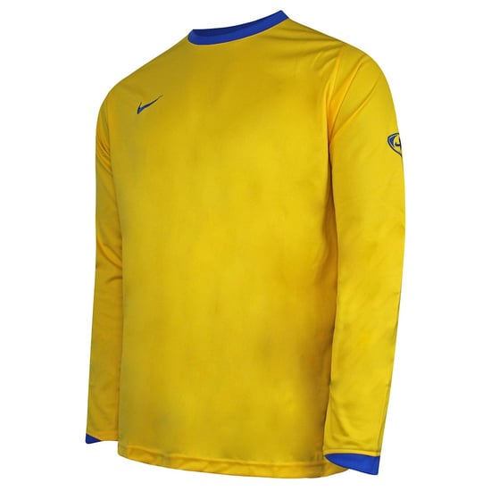 Nike Logo Mens Yellow Football Top