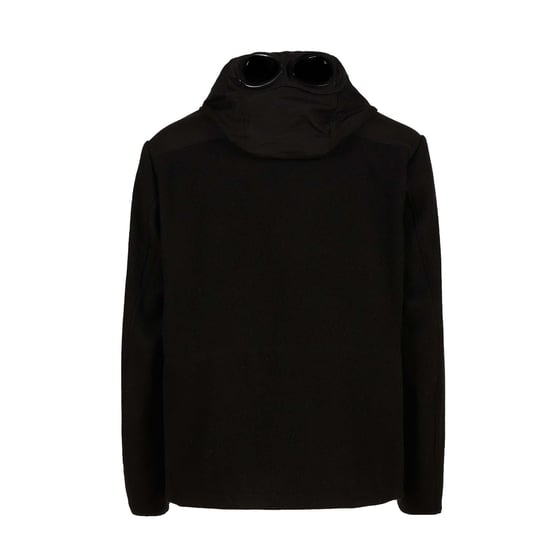 Men's C.P. Company Mixed Goggle Jacket in Black
