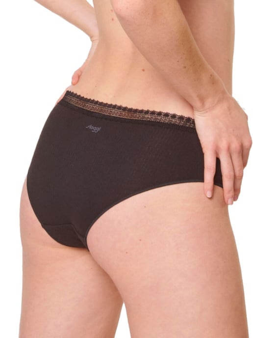 GO Ribbed Hipster Briefs 2 Pack