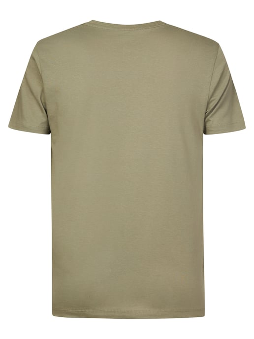 Petrol Industries - 3-pack T-shirts Heren - RedMelon/Petrol/LightArmy - Image 3
