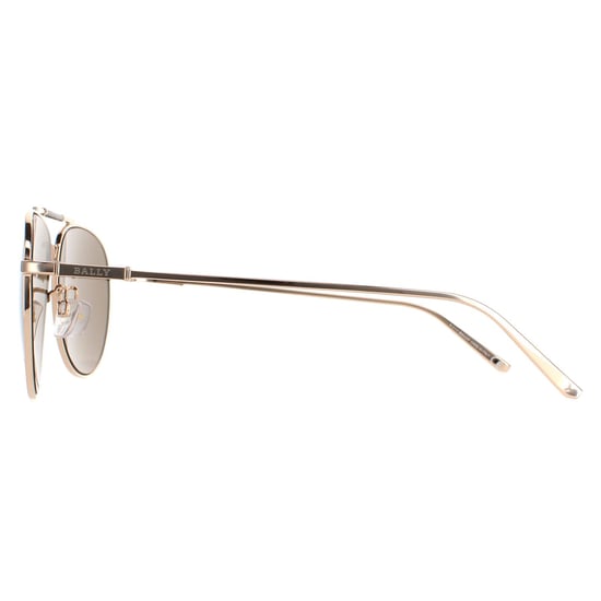 Bally Aviator Mens Cooper Gold Mirrored BY0038-D