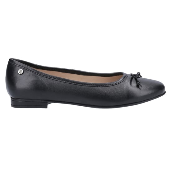 Hush Puppies Womens/Ladies Naomi Slip On Leather Ballet Pump (Black) - Image 3