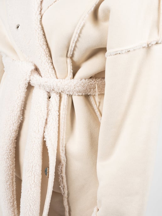 Liu Jo Coat Woman's Beige - Image 4