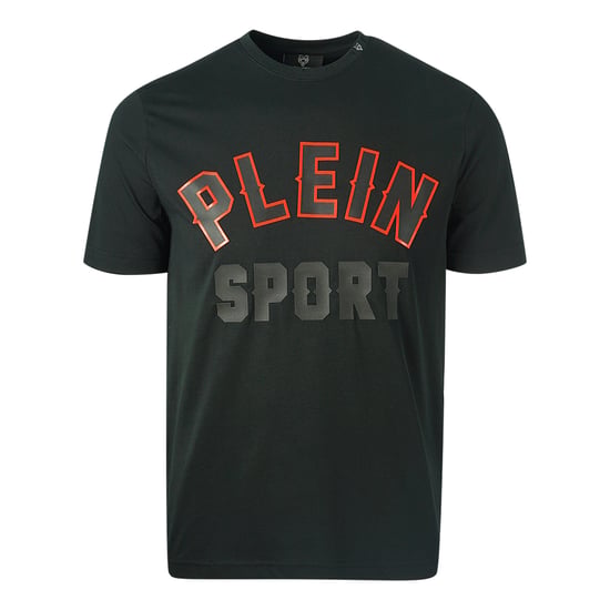 Plein Sport Block Logo Black T-Shirt - Image 1