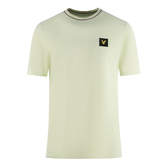 Lyle & Scott Casual Tipped Lucid Green T-shirt - Image 1
