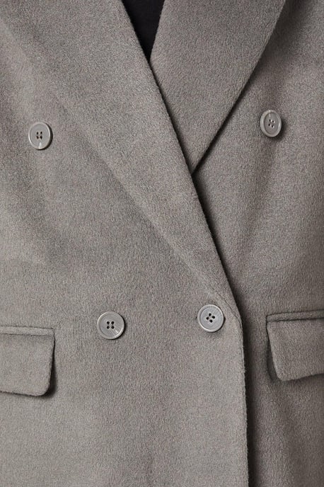Dorothy Perkins Grey Coat Womens Smart Jackets & Coats - Image 5