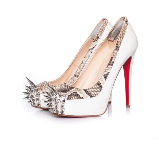 White platform spike pumps - Image 1