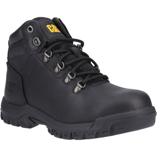 Caterpillar Mae Leather Vrouwen Zwart Veiligheidslaarzen - Image 1
