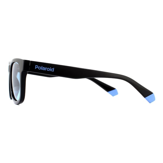 Polaroid Kids Square Kidss Black Blue Blue Polarized Sunglasses