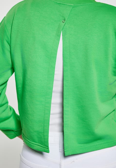 Mymo Sweatshirt women green - Image 3