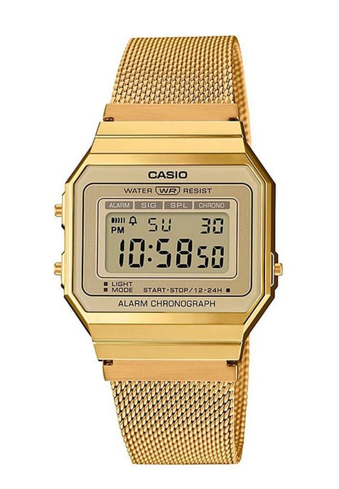 Casio Casio Collection Unisex's Gold Watch A700WEMG-9AEF - Image 1