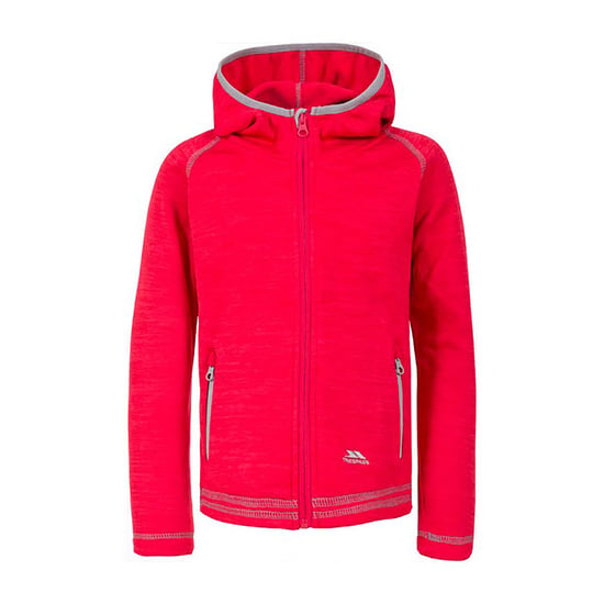 Trespass Childrens Girls Goodness Full Zip Hooded Fleece Jacket