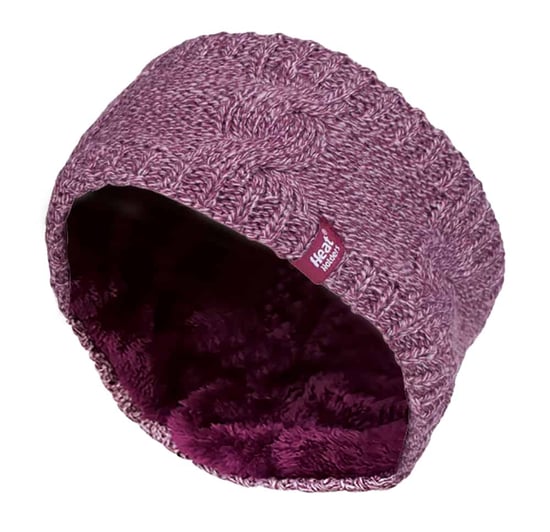 Dames fleece gevoerde thermo oorwarmer hoofdband - Roos - Image 1