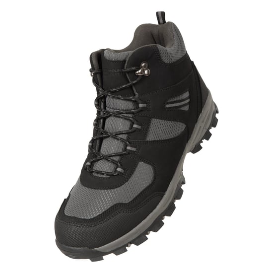 Mountain Warehouse Heren Mcleod Breed Wandelschoenen (Jet Zwart) - Image 1