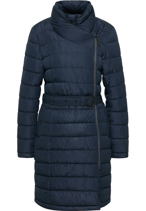 Dreimaster Winterjas met vulling Dames nachtblauw - Image 1