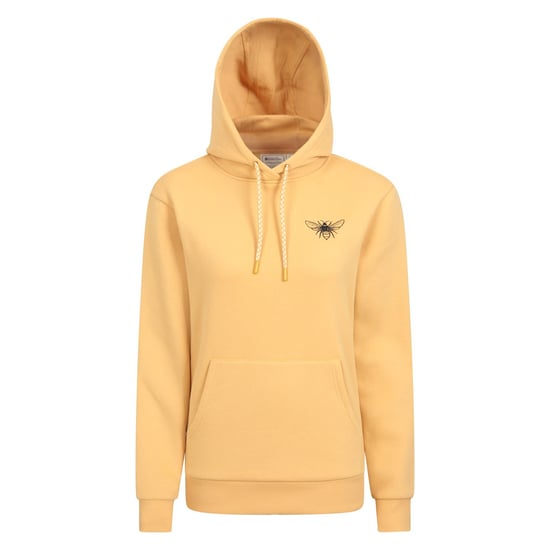 Mountain Warehouse Womens/Ladies Bee Embroidered Hoodie (Yellow) - Image 1