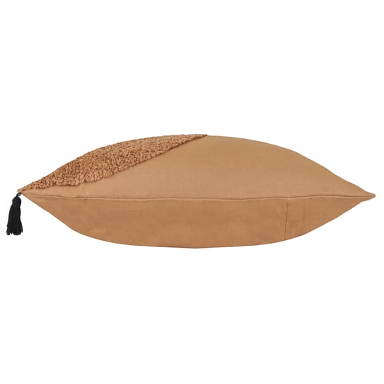furn. Radian Semi Circle Tufted Cotton Tasselled Cushion Cover - Image 3