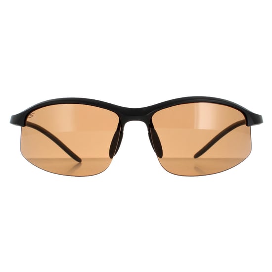 Serengeti SemiRimless Unisex Matte Black Saturn Polarized Drivers  Winslow