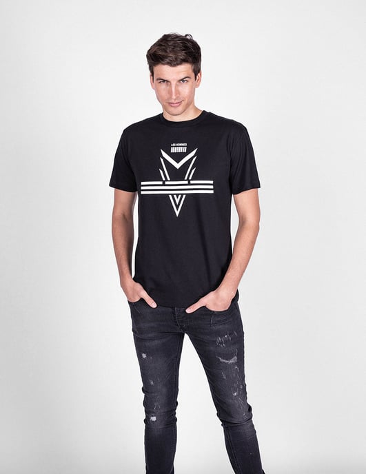 Les Hommes T-shirt Darts Men's Black