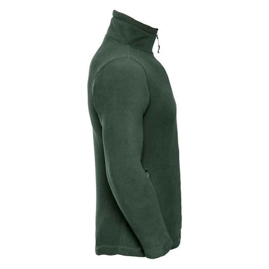 Russell Heren Quarter Zip Outdoor Fleece Top (Fles groen) - Image 3