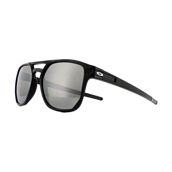 Oakley Square Mens Matte Black Prizm Black Polarized Sunglasses