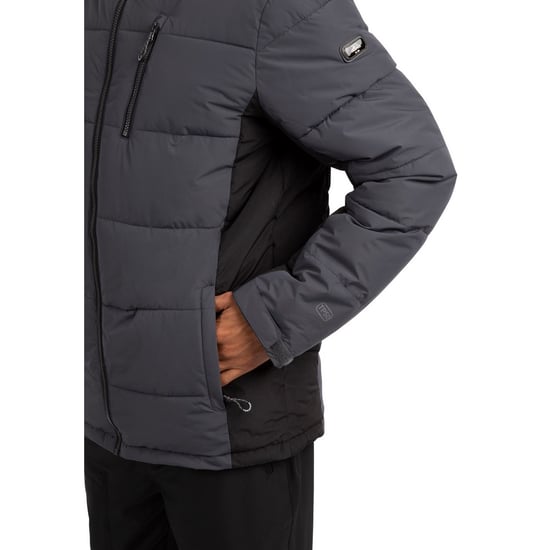 Trespass Mens Lescote TP50 Waterproof Jacket (Dark Grey)