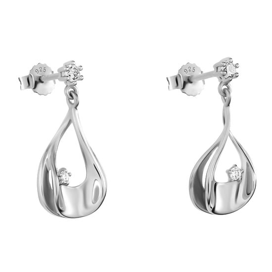 Orphelia 'Etoile' Dames 925 Sterling Zilveren Oorbellen - Zilver ZO-7524 - Image 1
