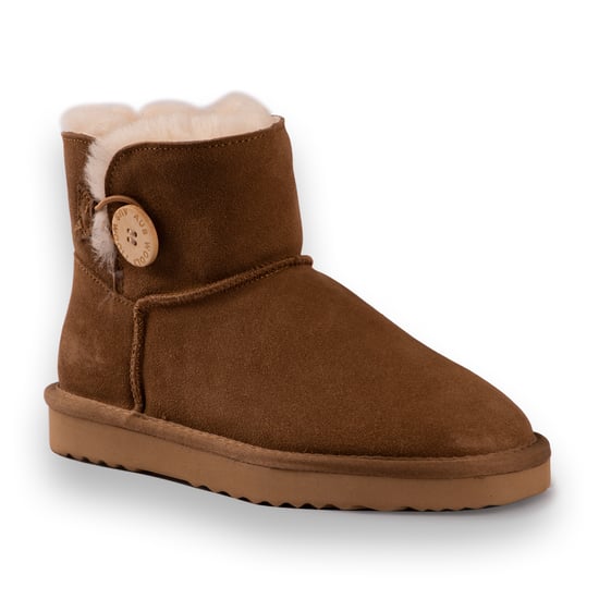 Aus Wooli Australia Unisex Short Sheepskin Cabarita Button Boot