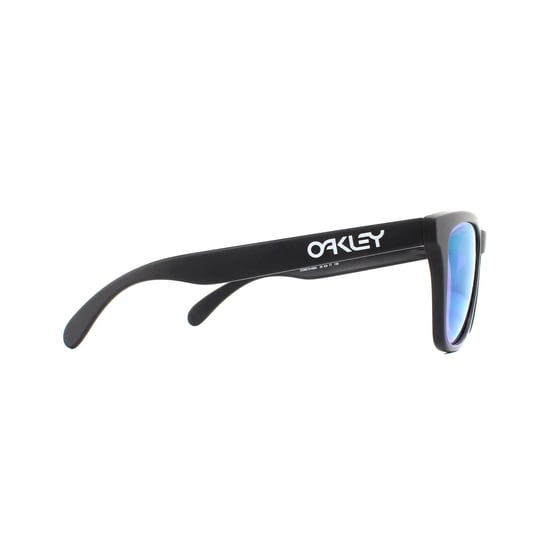 Oakley Square Unisex Matte Black Prizm Violet Sunglasses