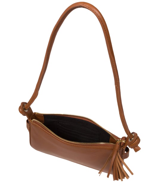 'Taylor' Oak Nappa Leather Grab Bag