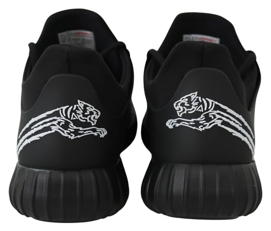 Plein Sport Men's Black Polyester Runner Henry Sneakers Shoes
