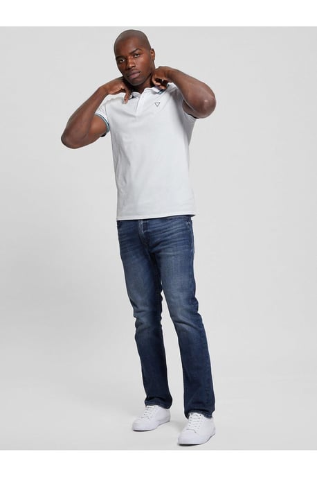 Sport Pique Poloshirt Wit - Image 5