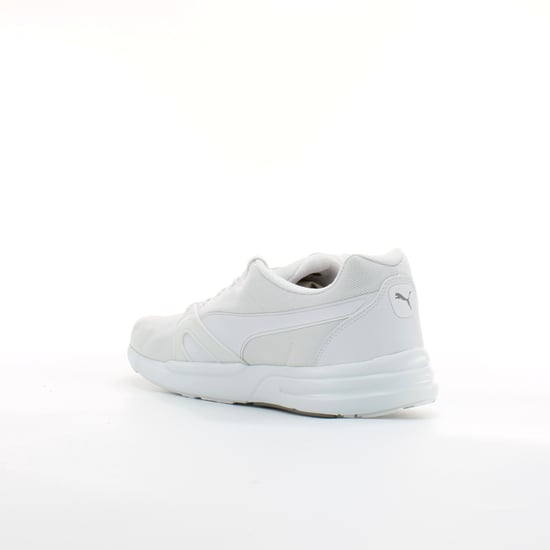 Puma Trinomic XT S White Textile Mens Lace Up Trainers 359135 03