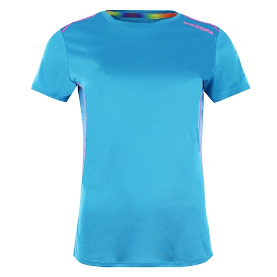 Diadora Run Womens Blue T-Shirt