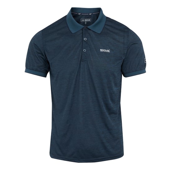 Regatta Mens Remex II Polo Shirt (Moonlight Denim/Navy) - Image 1