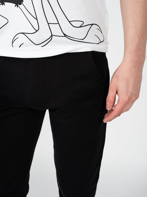 Iceberg Trousers Sweatpants Men's Black - Image 5