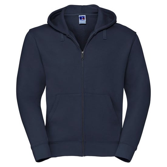 Russell Mens Authentic Full Zip Hoodie (French Navy)