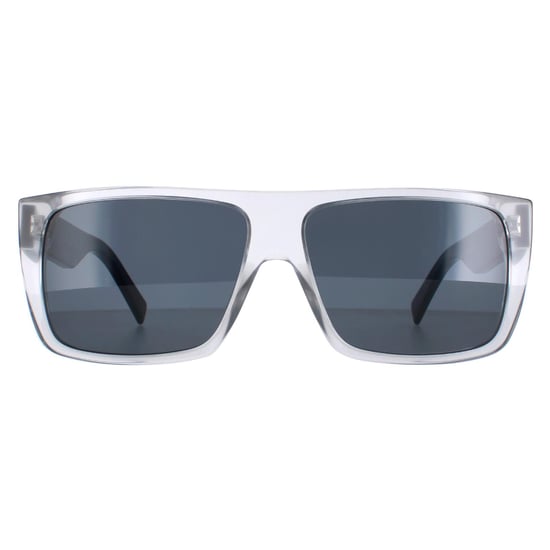 Marc Jacobs Rectangle Unisex Transparent Grey and Black Grey 096/S