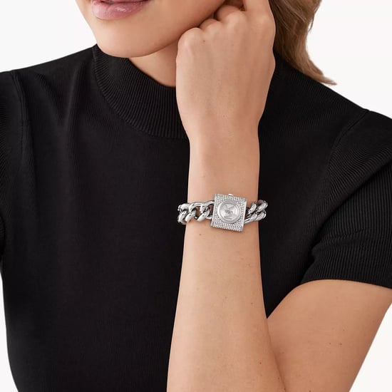 Michael Kors MK4718 Klocka med kedjelås i rostfritt stål Damklocka - Image 4