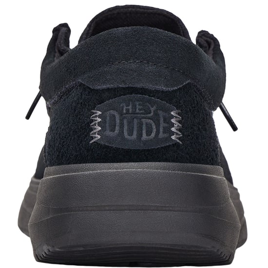 HEYDUDE Wally X Suede Heren Zwart Bootschoenen - Image 2