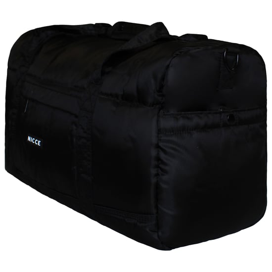 Nicce Expo Barrel Mens Black Bag - Image 1