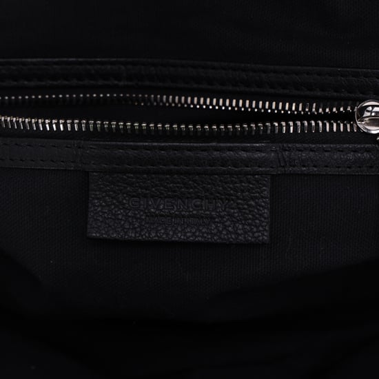 Givenchy Large Nightingale Satchel Handbag in Black Goatskin Leather - Image 6