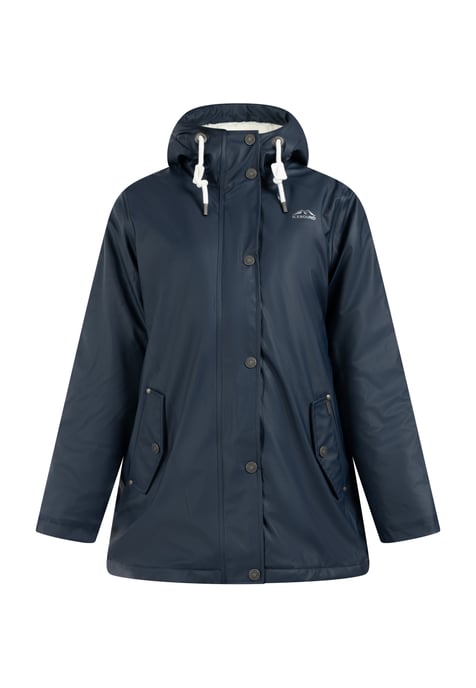 ICEBOUND Rain jacket with teddy lining women marine - Image 1